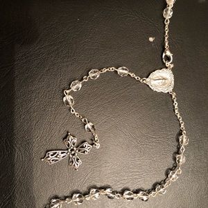 Sterling silver rosary